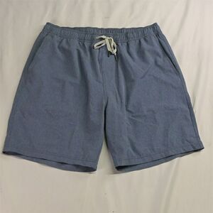 Fair Harbor 2XL XXL x 8" Blue Heather Lined The One‎ Hybrid Shorts